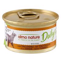 Almo Nature Daily Menu 6 x 85 g - 5 + 1 zadarmo - Pena s morkou