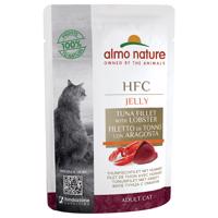 Almo Nature HFC Jelly kapsičky 6 x 55 g - filet z tuniaka a homár