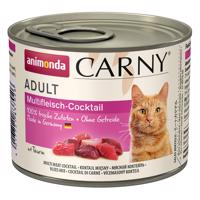 Animonda Carny Adult 6 x 200 g - Mäsový kokteil