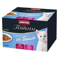 animonda vom Feinsten Adult Raffinesse Kitten Mix v omáčke - 48 × 85 g