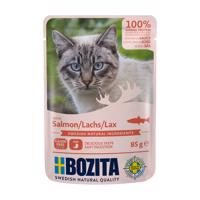 Bozita kúsky v omáčke v miešanom balení 12 x 85 g - losos