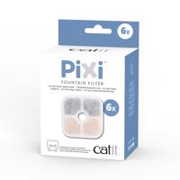 Catit Pixi keramická fontánka na pitie, biela - príslušenstvo: náhradný filter (6 kusov)