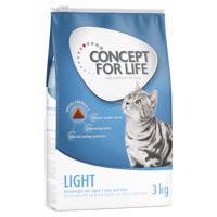 Concept for Life, 3 kg - za skvelú cenu! -  Light Adult - vylepšená receptúra!