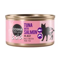 Cosma Asia v želé 6 x 85 g - tuniak a losos