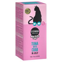 Cosma Mini Jelly Cups snacky, 6 x 25 g - 4 + 2 zdarma - tuniak/krab