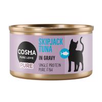 Cosma Pure 6 x 80 g - 10 % zľava - tuniak pruhovaný
