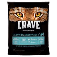 Crave Cat - 15 % sleva - Adult Cat s lososom & bielymi rybami (750 g)