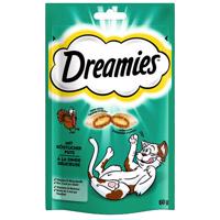 Dreamies snack pre mačky 60 g - výhodné balenie morka (2 x 60 g)