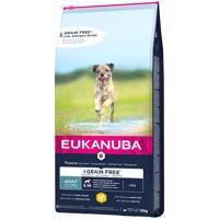 Eukanuba, 10 + 2 kg zdarma - Adult Small / Medium Breed Chicken