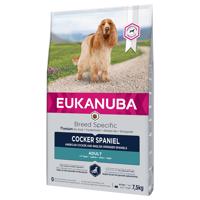 Eukanuba Adult Breed Specific Cocker Spaniel - výhodné balenie: 2 x 7,5 kg