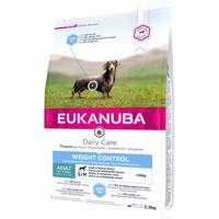 Eukanuba Daily Care Weight Control Small/Medium Adult Dog - výhodné balenie: 2 x 2,3 kg
