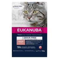 Eukanuba Senior bez obilnín bohaté na lososa - 10 kg