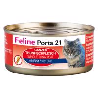 Feline Porta 21, 6 x 156 g - Tuniak a hovädzie mäso