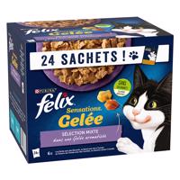 Felix kapsičky 48 x 85 g - 20 % ZĽAVA - miešaný výber v želé