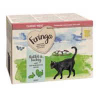 Feringa Classic mäsové menu mištičky 6 x 100 g - králik a morčacie