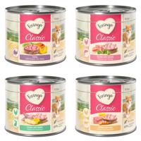 Feringa miešané balenia - 10% zľava - - miešané balenie: kuracie a teľacie + morčacie & králik (6 x 200 g)
