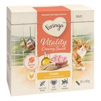 Feringa Vitality Creamy Snacks - Kuracie mäso (24 x 10 g)