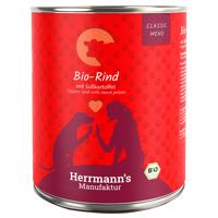 Herrmann's Classic Bio Menu 6 x 800 g - Bio hovädzie s Bio batátmi