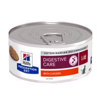 Hill's Prescription Diet, 24 x 156 g - 20 + 4 zdarma - i/d Digestive Care s kuracím
