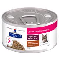 Hill's Prescription Diet, 24 x 82g - 20 + 4 zdarma -  Gastrointestinal Biome s kuracím & zeleninou