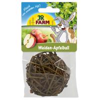 JR Farm prútená loptička s jablkom - cca. 8 cm