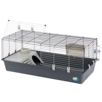 Klietka pre králiky a morčatá Rabbit 120 - šedá: D 118 x Š 58,5 x V 51,5 cm