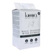 kooa plienky pre psov s bambusom - veľkosť L: 53 - 76 cm, 12 kusov