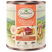 Lukullus Vitality imunitný systém: diviak (bez obilnín) - 6 x 800g