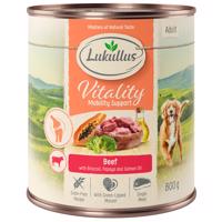 Lukullus Vitality kĺby: hovädzie (bez obilnín) - 6 x 800g