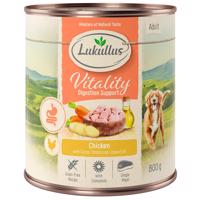 Lukullus Vitality trávenie: kuracie (bez obilnín) - 6 x 800g