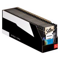 Megabalenie Sheba variácie kapsičiek 28 x 85 g - Delikatesse v želé - tuniak