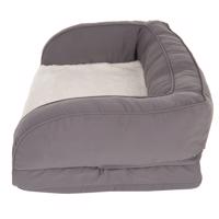 Ortopedický pelech pre psov - šedý - M: D 90 x Š 60 x V 30cm