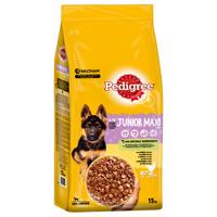 Pedigree Junior Maxi s kuracím a ryžou - 15 kg