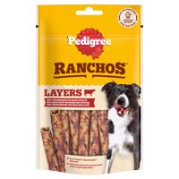 Pedigree Ranchos Layers - výhodné balenie: hovädzie 8 x 60 g