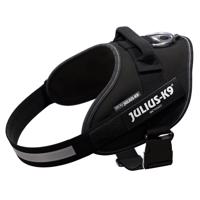 Postroj JULIUS-K9 IDC® Power čierny - veľkosť M: obvod hrude 58 - 76 cm