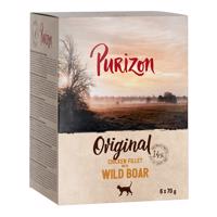 Purizon 24 x 85 g / 24 x 70 g  - 10 % zľava - kuracie filety s diviakom (24 x 70 g)