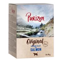 Purizon 24 x 85 g / 24 x 70 g  - 10 % zľava - kuracie filety s lososom (24 x 70 g)