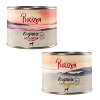 Purizon konzervy 24 x 140 / 200 g / kapsičky 24 x 300 g - 10 % zľava - mix I: 12 x kuracie a husacie, 12 x hovädzie a kuracie (24 x 200 g)