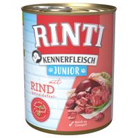 RINTI Kennerfleisch Junior 6 x 800 g / 24 x 800 g - hovädzie (24 x 800 g)