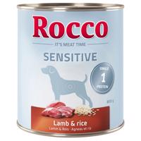 Rocco Sensitive 6 x 800 g - jahňacie & ryža