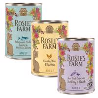 Rosie's Farm Adult, 18 x 400 g - 10€ zľava - miešané balenie (3 druhy)