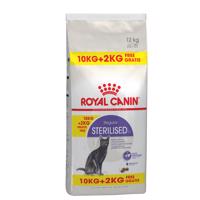 Royal Canin granuly pre mačky, 10 + 2 kg zdarma!  - Sterilised 37