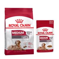 Royal Canin Size granuly + Royal Canin kapsičky zdarma - Medium Ageing 10+ (15 kg) + Medium Ageing (10 x 140 g)