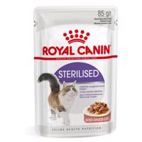 Royal Canin Sterilised - ako doplnok: mokré krmivo 12 x 85 g Royal Canin Sterilised v omáčke