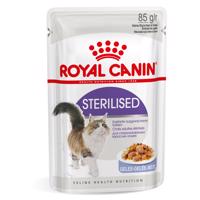 Royal Canin Sterilised - ako doplnok: mokré krmivo 12 x 85 g Royal Canin Sterilised v želé