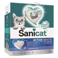 Sanicat hrudkujúca podstielka, 2 x 8 / 10 l  - 15 % zľava - Active White (2 x 10 l)