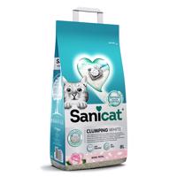 Sanicat hrudkujúca podstielka, 2 x 8 / 10 l  - 15 % zľava - Clumping White Rose (2 x 8 l)