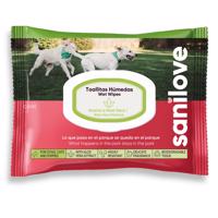 Sanilove obrúsky Aloe Vera, 4 balenia - 3 + 1 zadarmo - 40 x 4 kusov