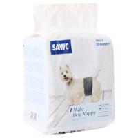 Savic plienky pre psov - Veľkosť S: 26-40 cm, 12 kusov