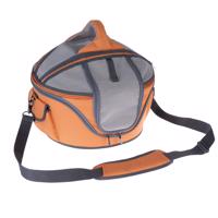 Taška Sandy s pevným dnom a okrajmi - oranžová, D 46 x Š 44 x V 35 cm